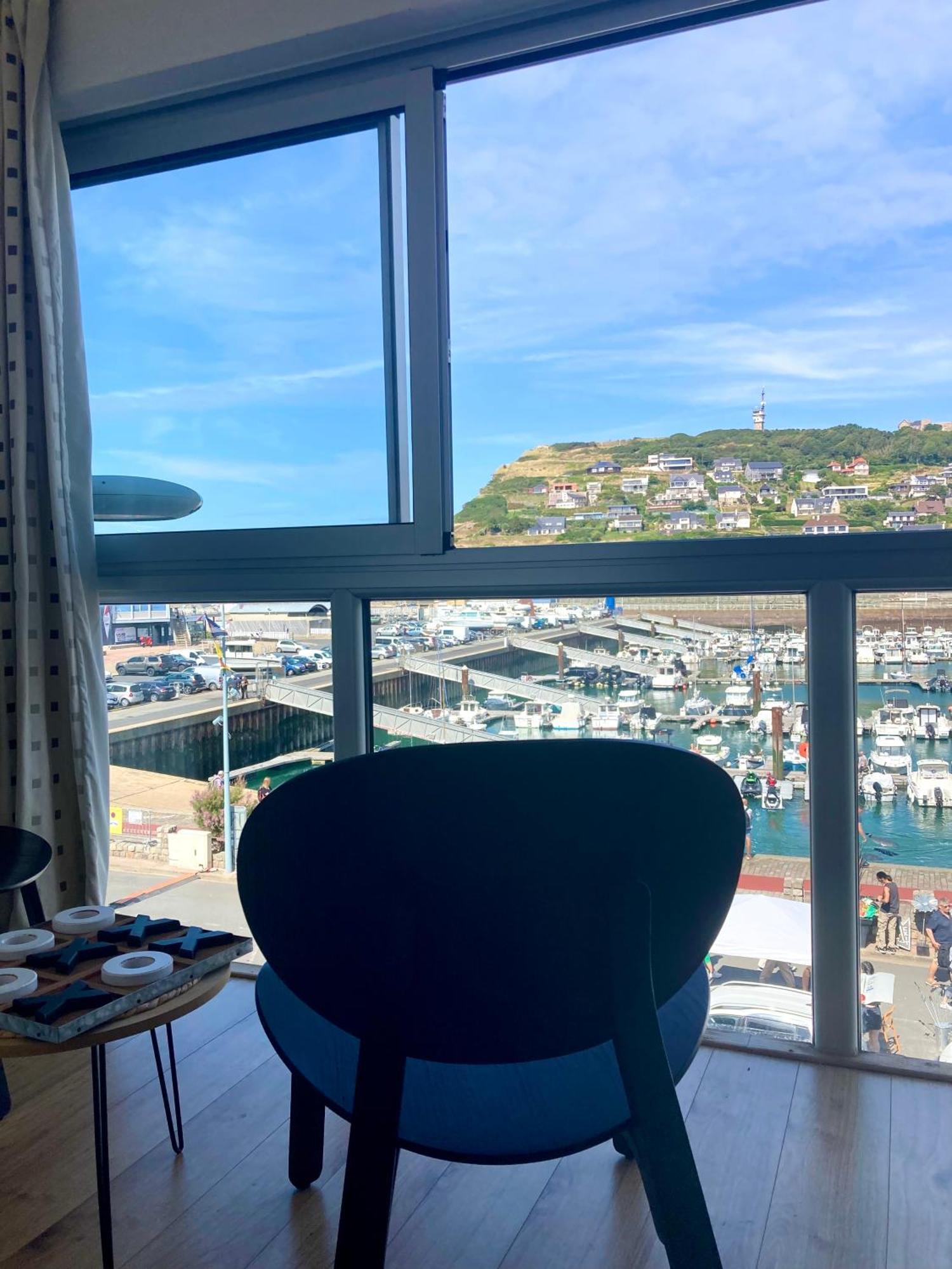 Charmant Studio Avec Vue Sur Le Port Et Falaises Fecamp Ngoại thất bức ảnh